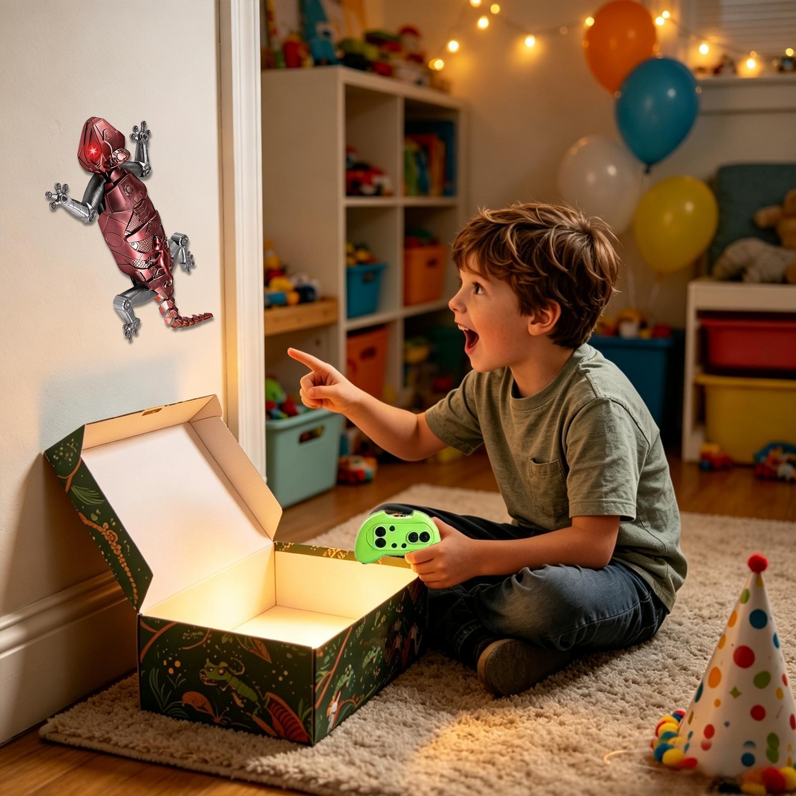 Gecko Lighting & Decor - new Remote Control Animal Toy Wall