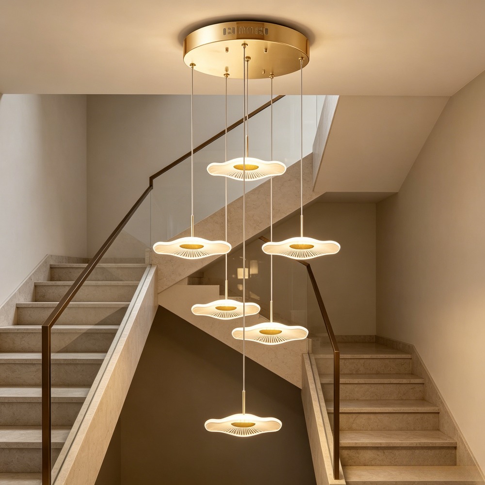 LED Lotus Leaf Pendant Light L - đánh giá và giá Decor Lighting Floor Lamps