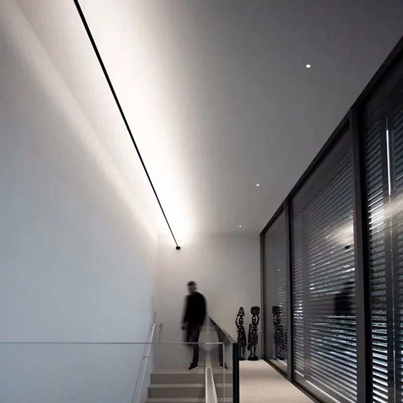 Modern Black White Linear Wall - đánh giá và giá Foyer Lighting Wall Decor