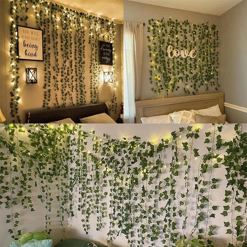 Green Ivy 210cm LED Light Stri - đánh giá và giá Lighting Decor For Diwali