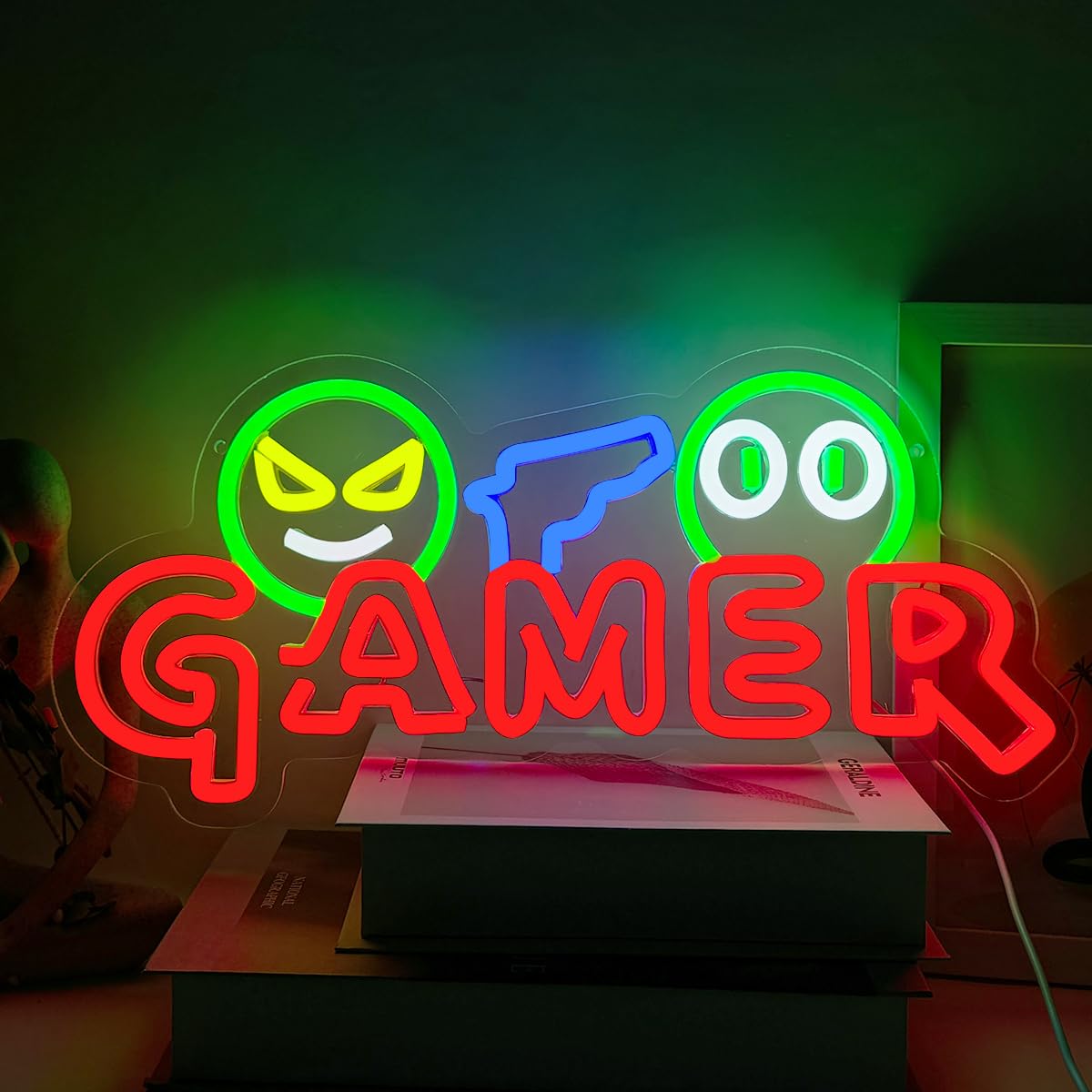 Gamer Neon Sign LED Wall Light - đánh giá và giá Lighting Decor Wedding