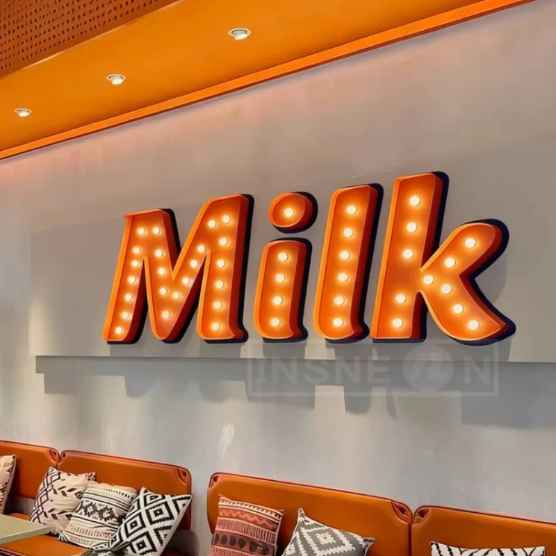Custom Metal Light Bulb Letter - đánh giá và giá Light Up Letters Marquee