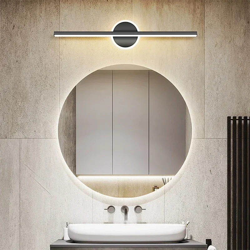 Modern LED Mirror Lamp 40/55cm - đánh giá và giá Foyer Lighting Wall Decor