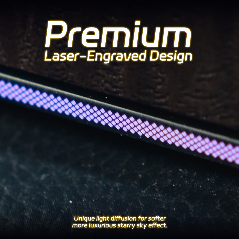Laser-Engraved 64-Color RGB Am - đánh giá và giá Lighting Interior Decor