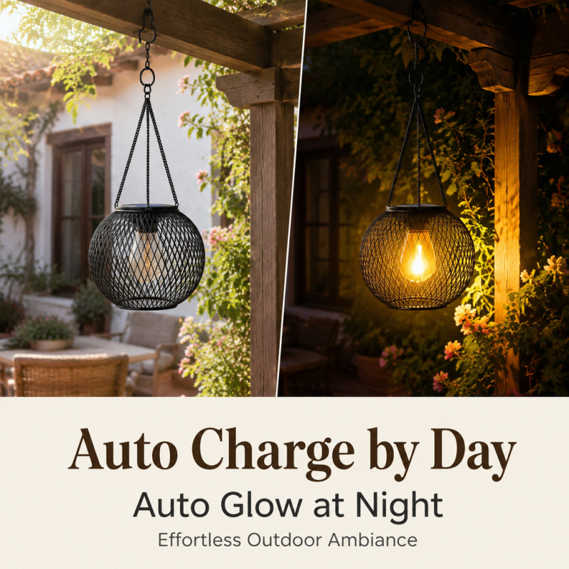 Solar Powered LED Hanging Floo - đánh giá và giá Decor Lighting Floor Lamps
