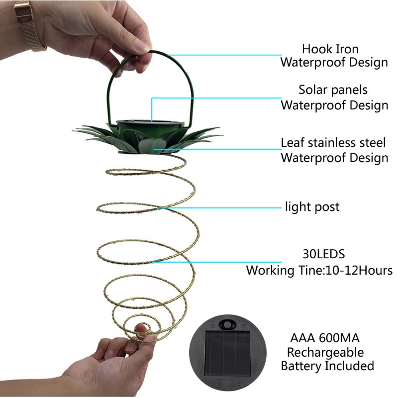 Solar Charging Light LED Coppe - đánh giá và giá String Light Outdoor
