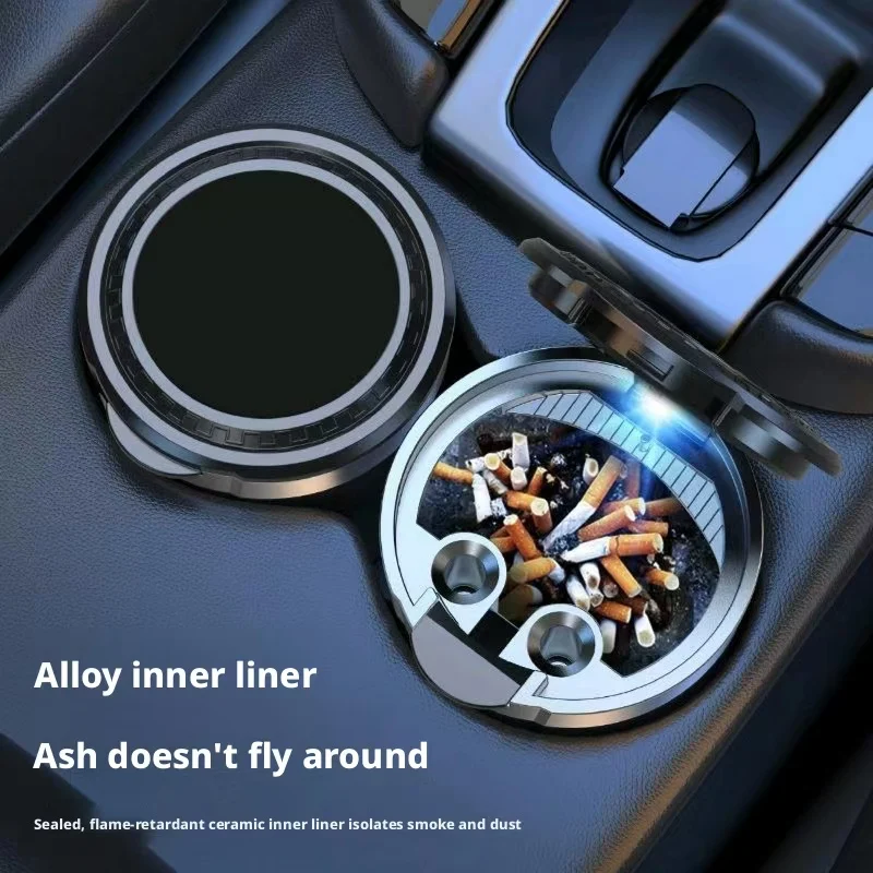 Universal Auto Ashtray Sealed  - đánh giá và giá Lighting Interior Decor