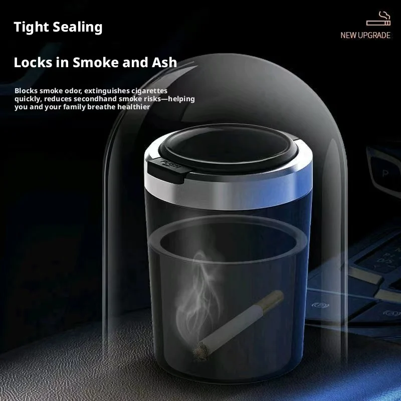 Universal Auto Ashtray Sealed  - đánh giá và giá Lighting Interior Decor