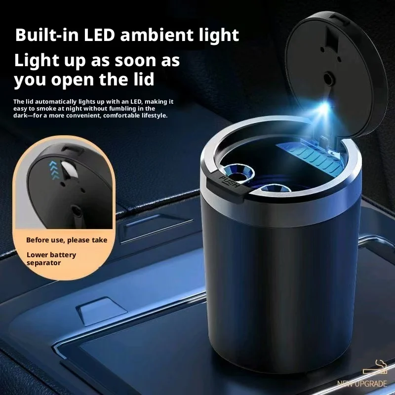 Universal Auto Ashtray Sealed  - đánh giá và giá Lighting Interior Decor