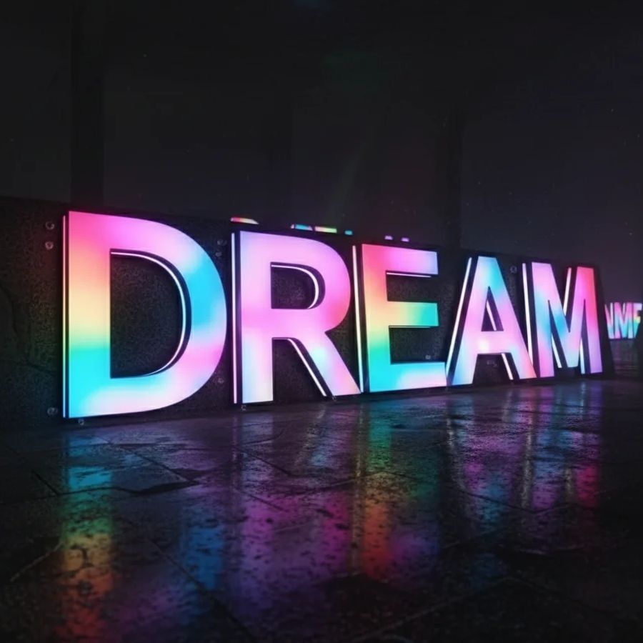 Custom RGB Metal LED Sign Wall - đánh giá và giá Lighting Decor Company