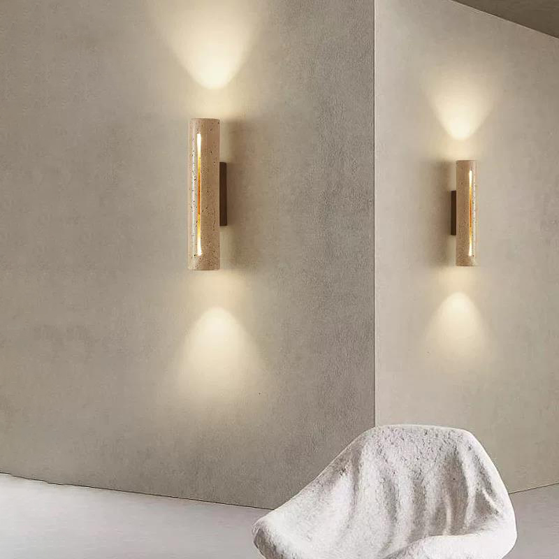 Yellow Travertine Wall Light S - đánh giá và giá Decor Lighting Cy