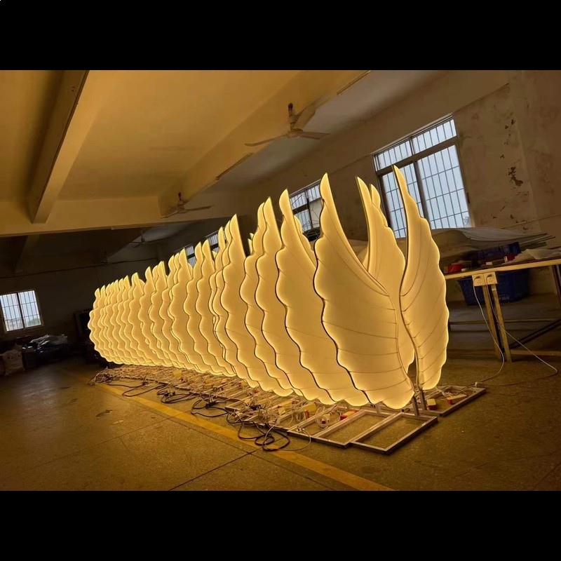 Glowing Angel Wings Light Prop - đánh giá và giá Lighting Decor Wedding