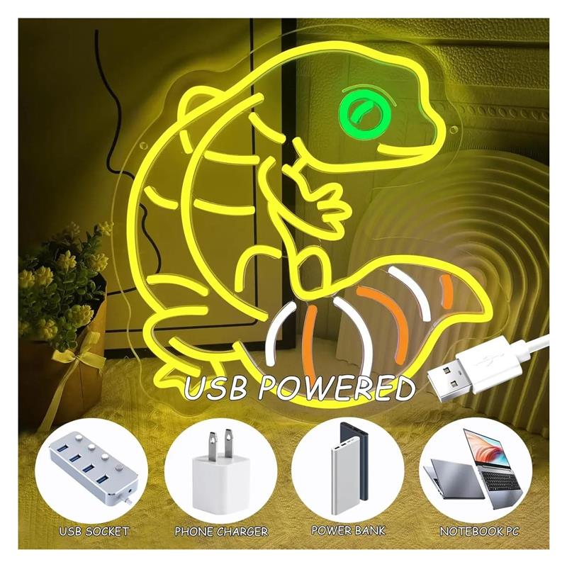 Gecko Shape Neon Sign Anime Li - đánh giá và giá Gecko Lighting & Decor