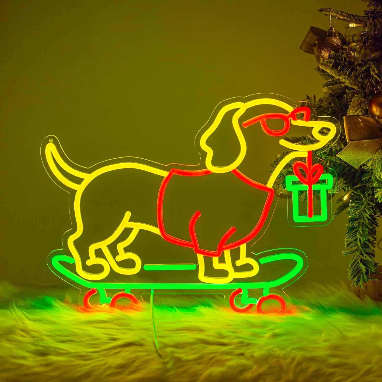 USB Dimmable Dachshund Neon Si - đánh giá và giá Bedroom Lighting Decor Ideas