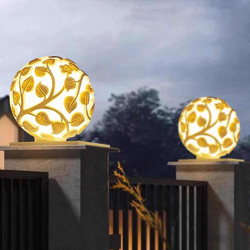Outdoor column lights solar LE - đánh giá và giá Decor Lighting Floor Lamps