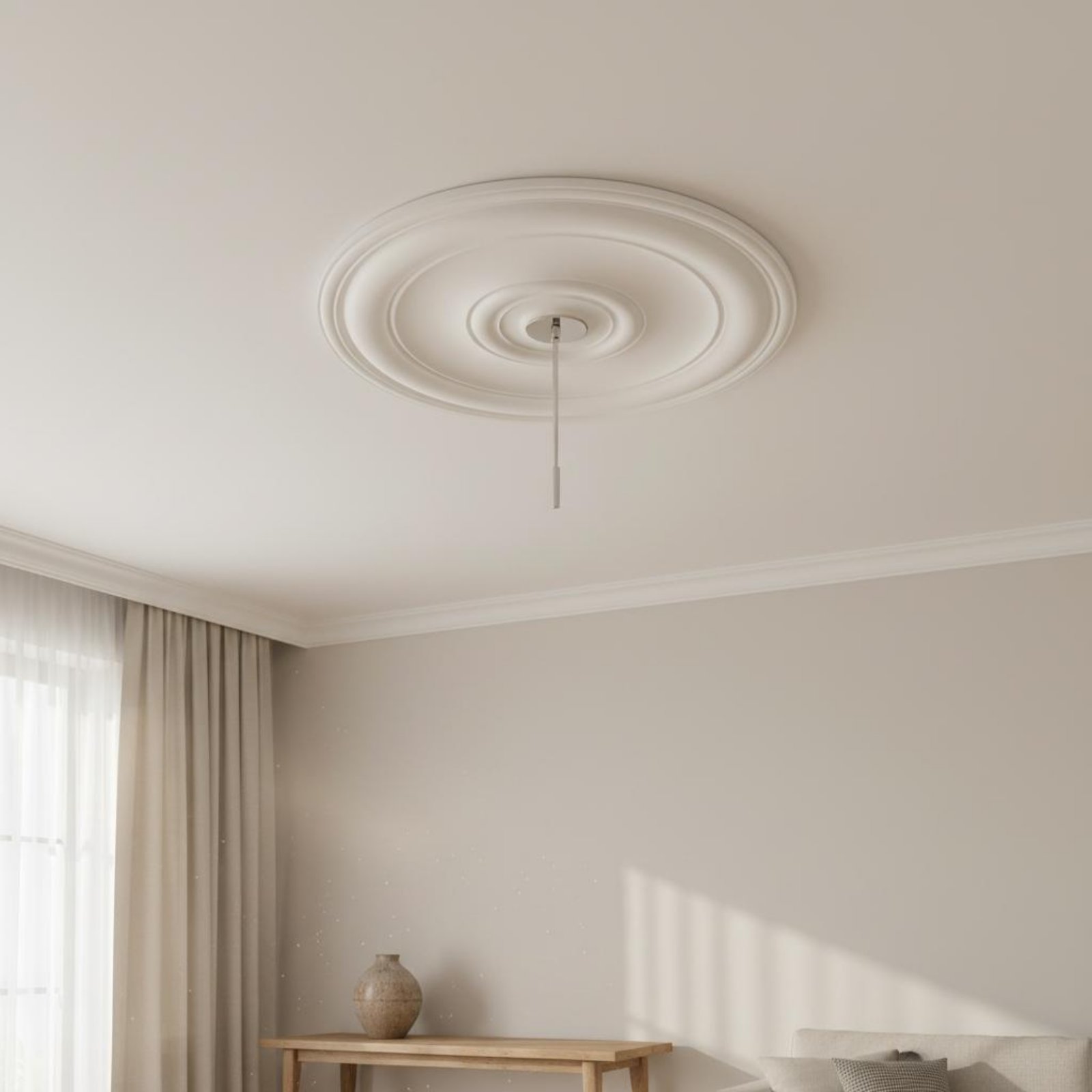 Round Ceiling Medallion Europe - đánh giá và giá Lighting Interior Decor