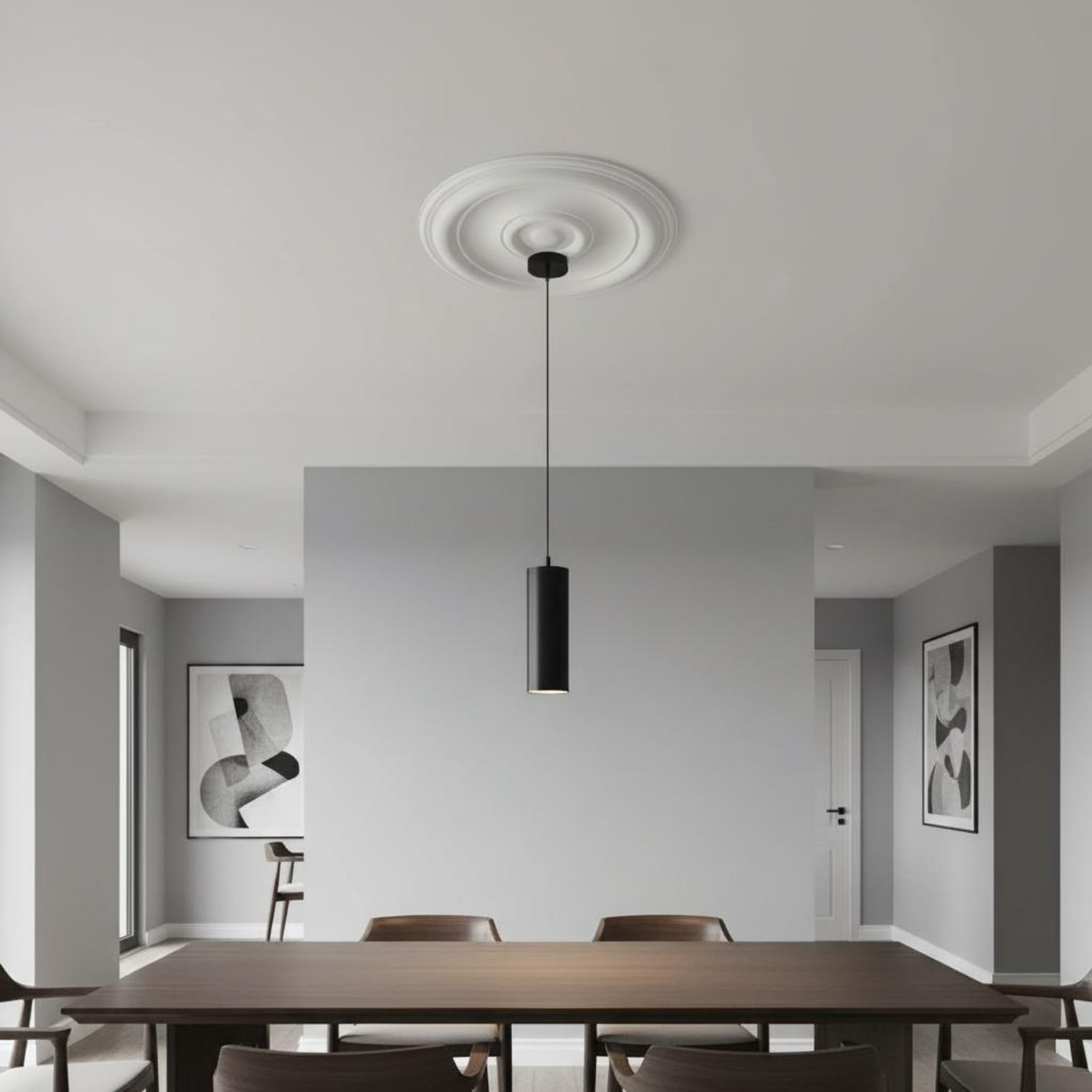 Round Ceiling Medallion Europe - đánh giá và giá Lighting Interior Decor