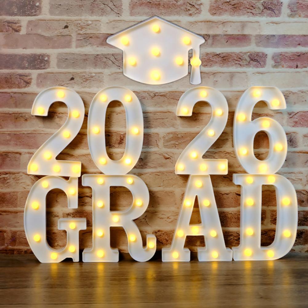 8/9Pcs 2026 Grad Light-up Lett - đánh giá và giá Light Up Letters Marquee