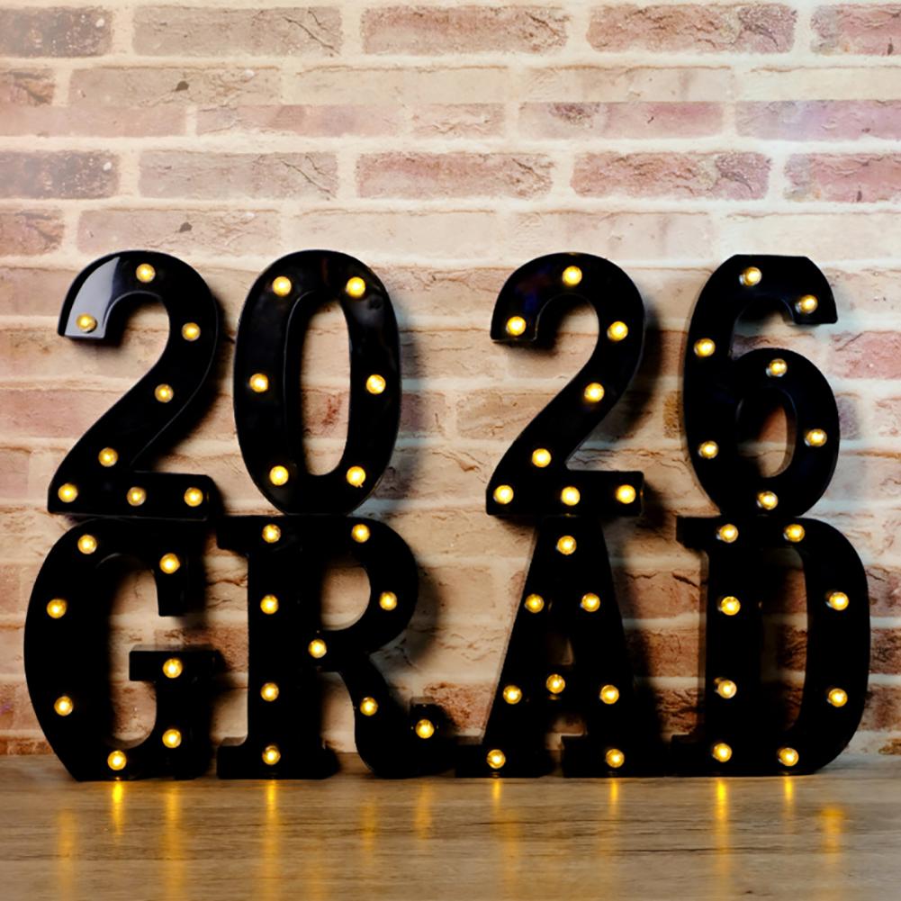 8/9Pcs 2026 Grad Light-up Lett - đánh giá và giá Light Up Letters Marquee