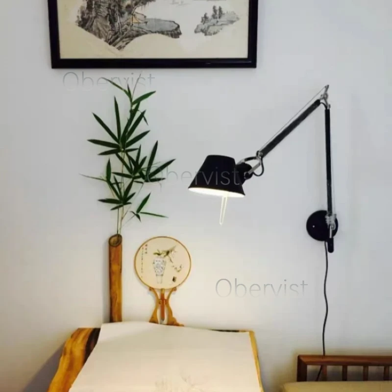 Italian Long Arm LED Wall Lamp - đánh giá và giá Foyer Lighting Wall Decor