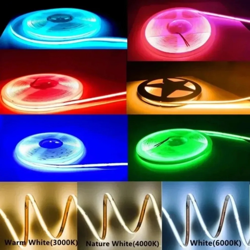 COB LED Strip DC12V/24V 320LED - đánh giá và giá Lighting Decor And More