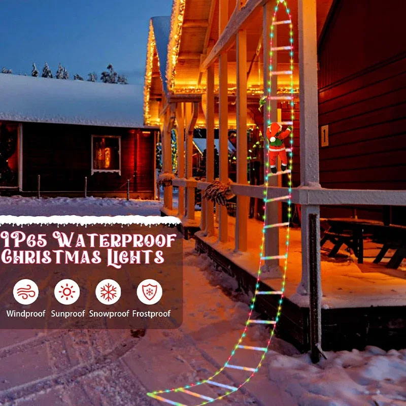 LED Christmas Lights Christmas - đánh giá và giá String Light Outdoor