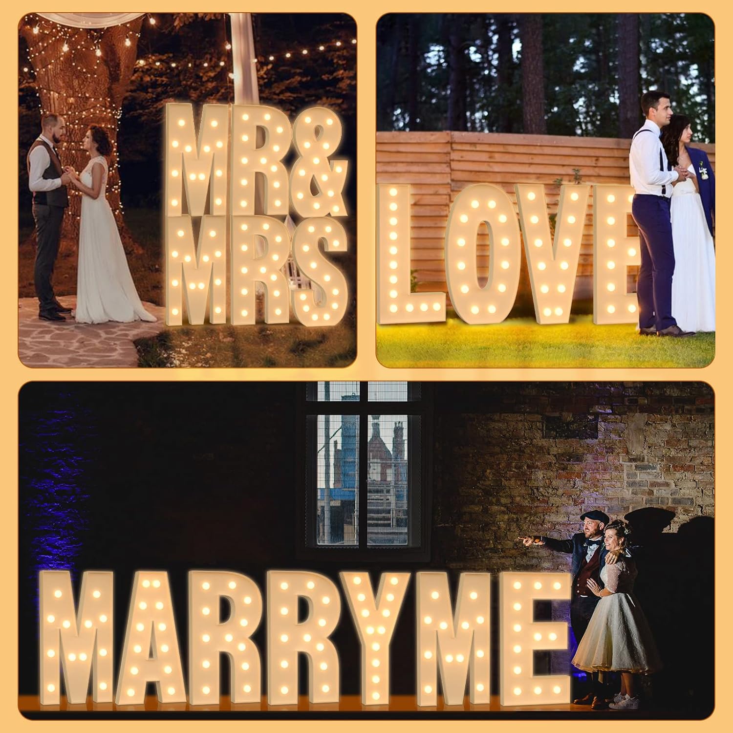 120CM DIY Marquee Letters Marq - đánh giá và giá Light Up Letters Marquee
