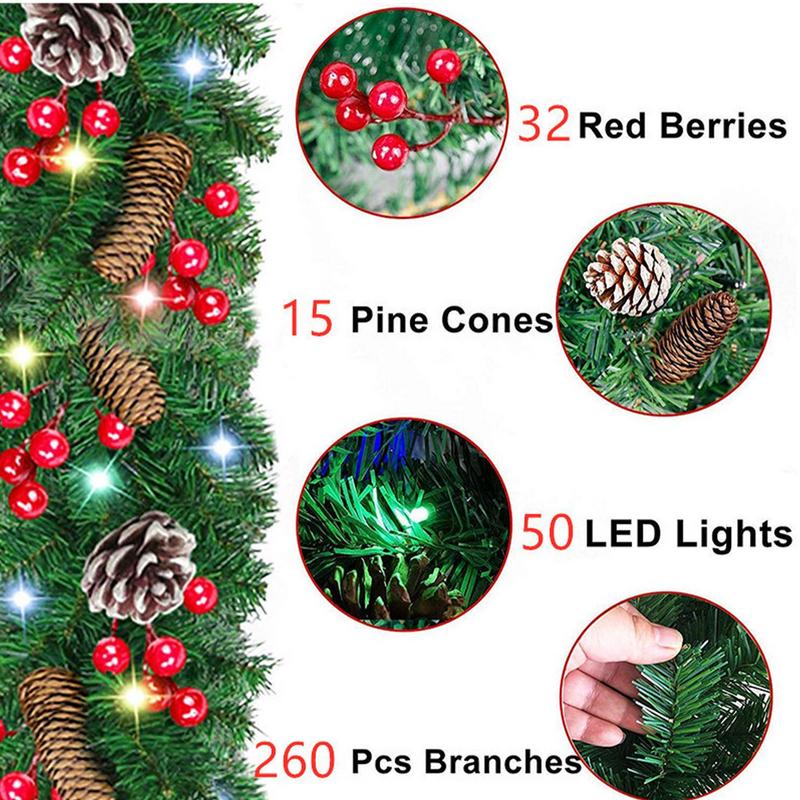 Lighted Christmas Garland Wate - đánh giá và giá Lighting Decor Company