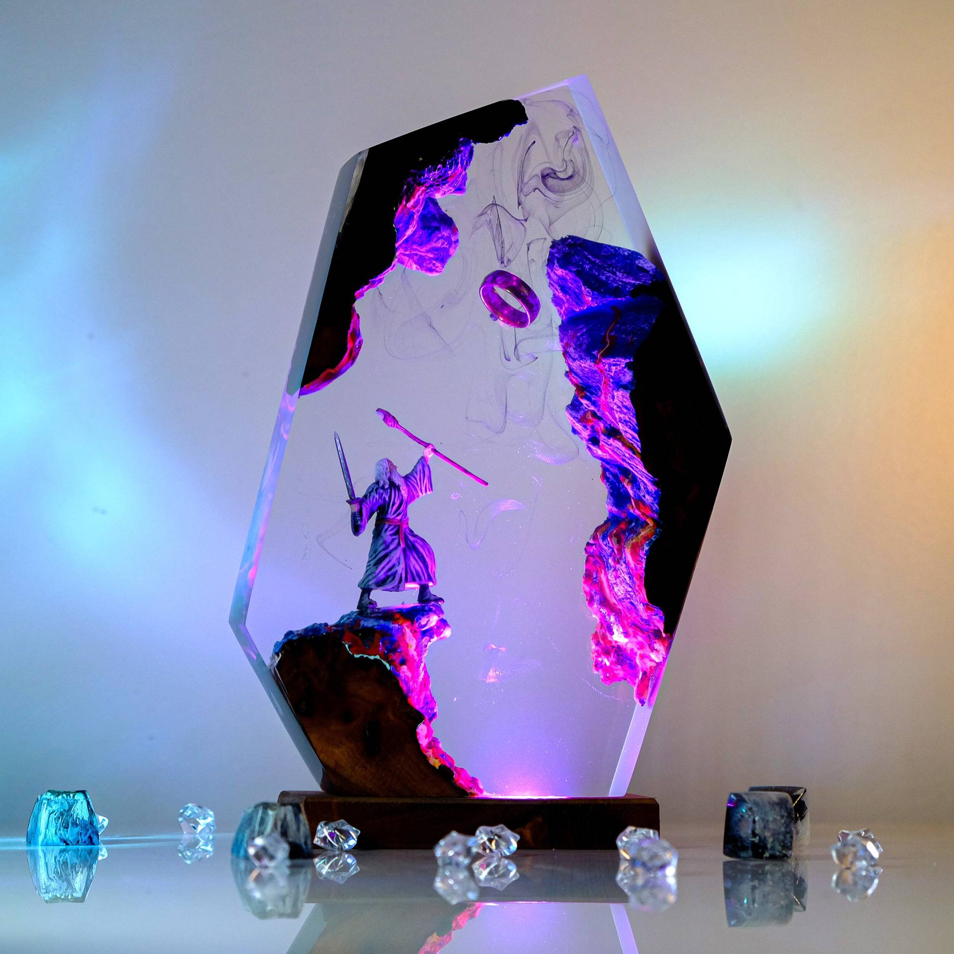 Movie Scence Figure Table Resi - đánh giá và giá Lighting Decor Wedding