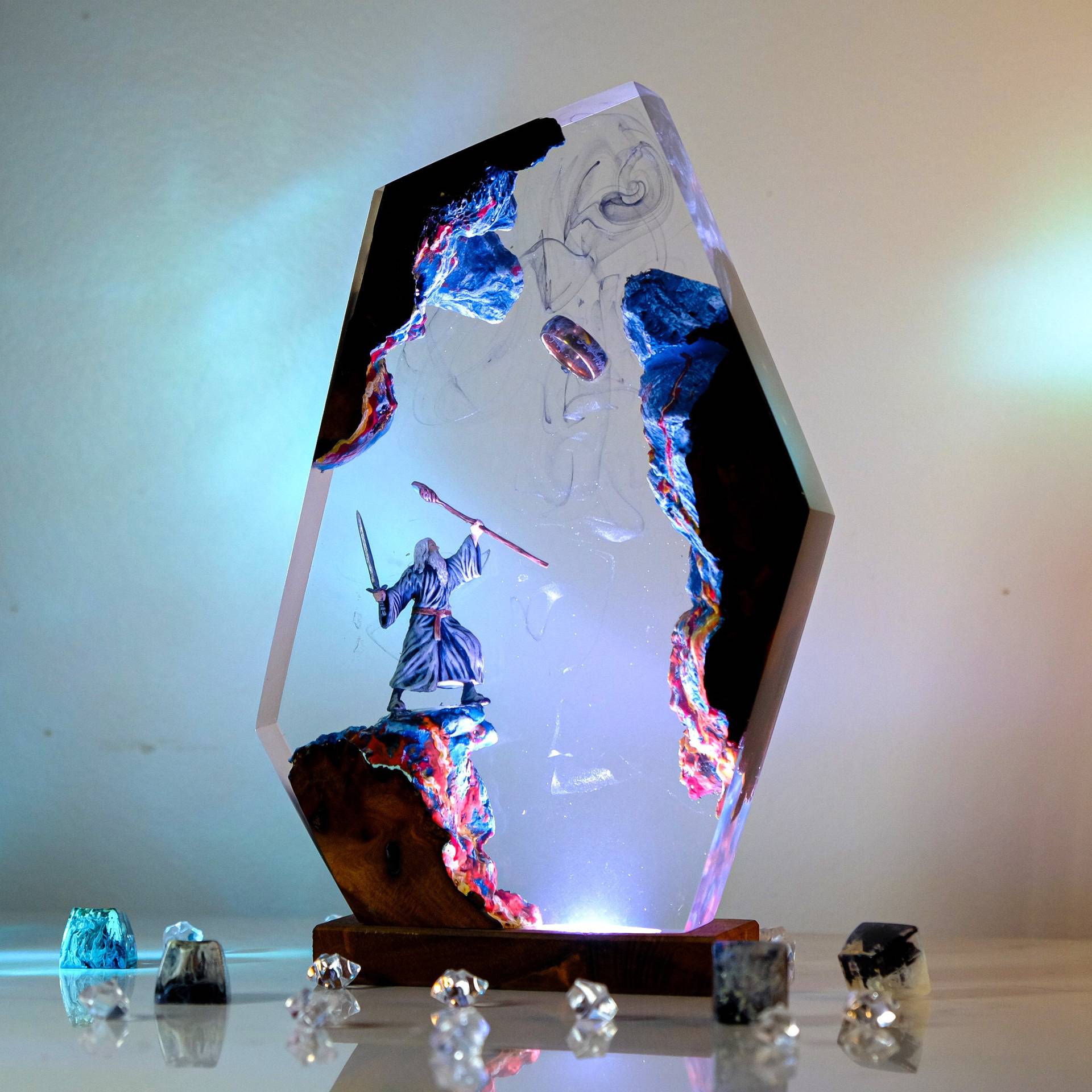 Movie Scence Figure Table Resi - đánh giá và giá Lighting Decor Wedding