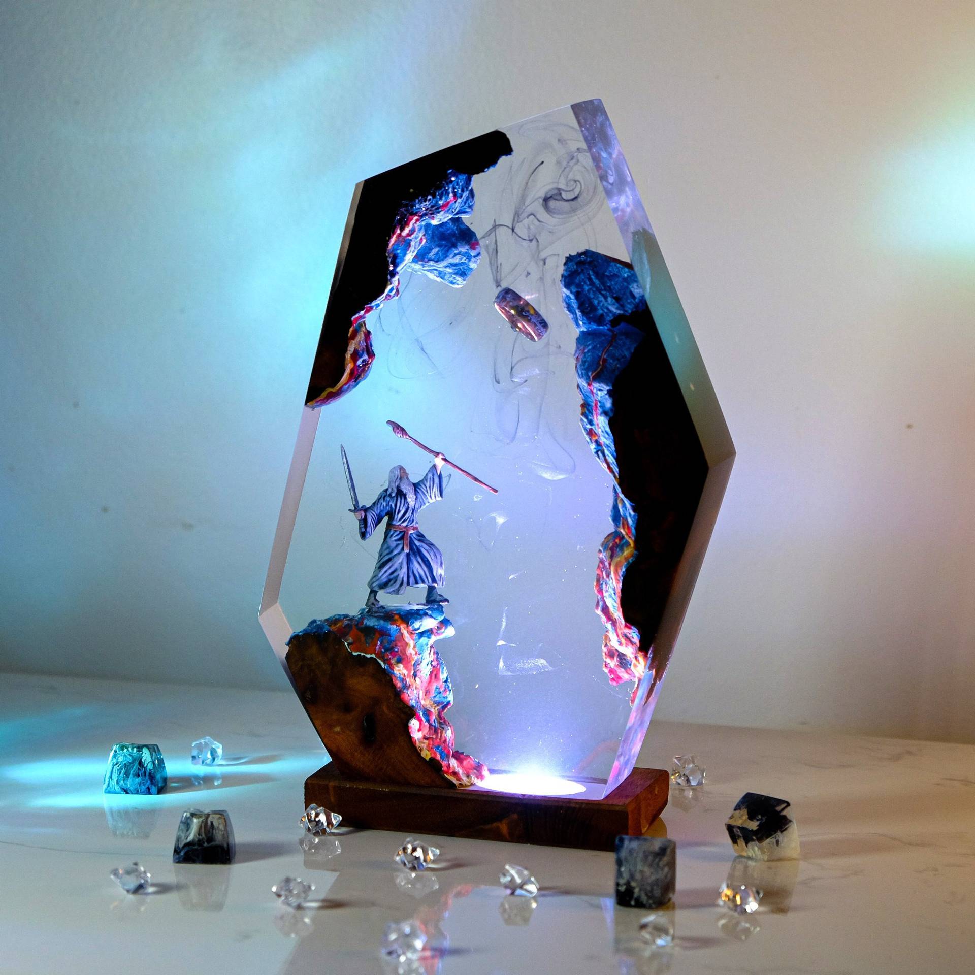 Movie Scence Figure Table Resi - đánh giá và giá Lighting Decor Wedding