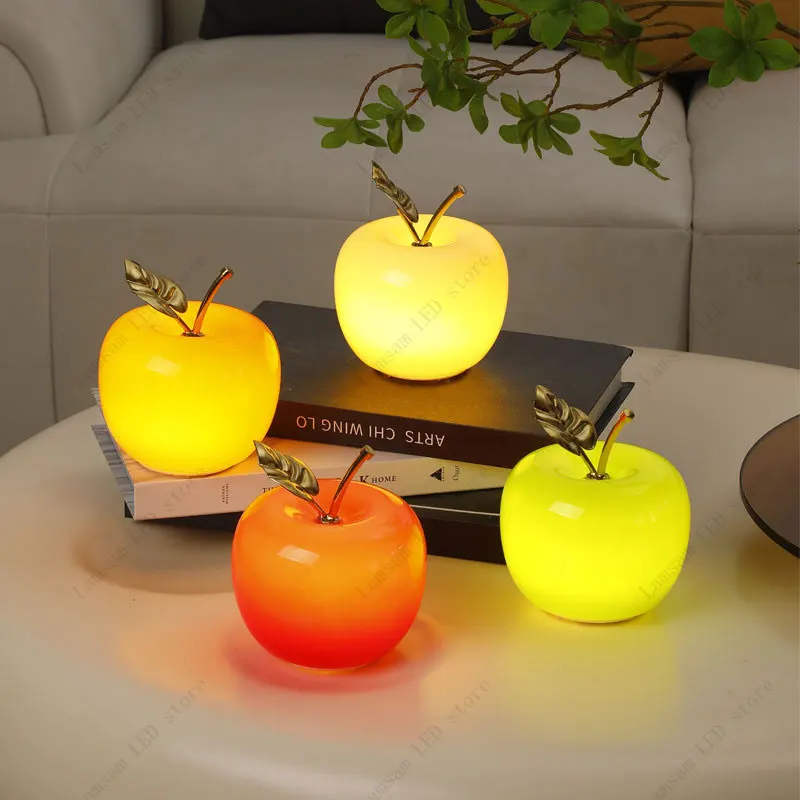 AAA Battery Powered LED Apple  - đánh giá và giá Decor Lighting Cy