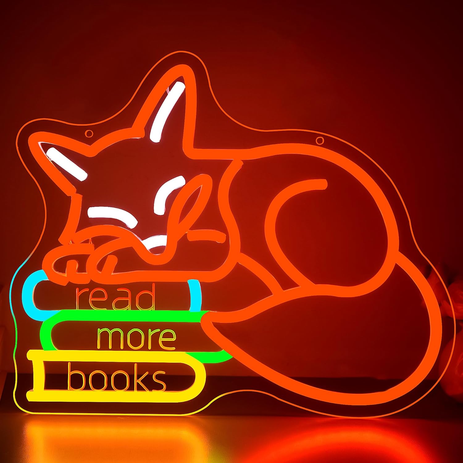 Read More Books Neon Sign Room - đánh giá và giá Lighting Decor And More