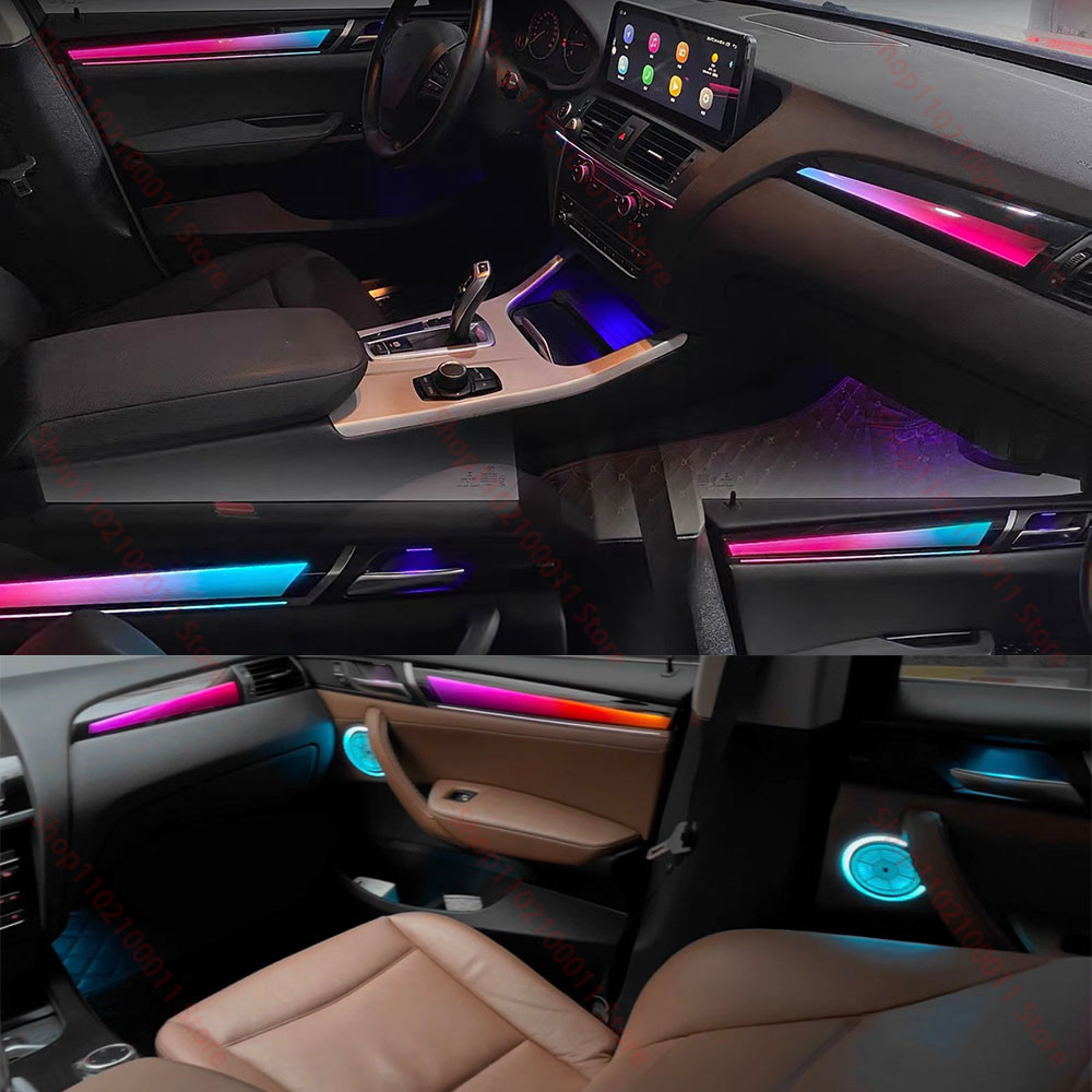 For BMW X3/X4 F25/F26 (2012-20 - đánh giá và giá Lighting Interior Decor