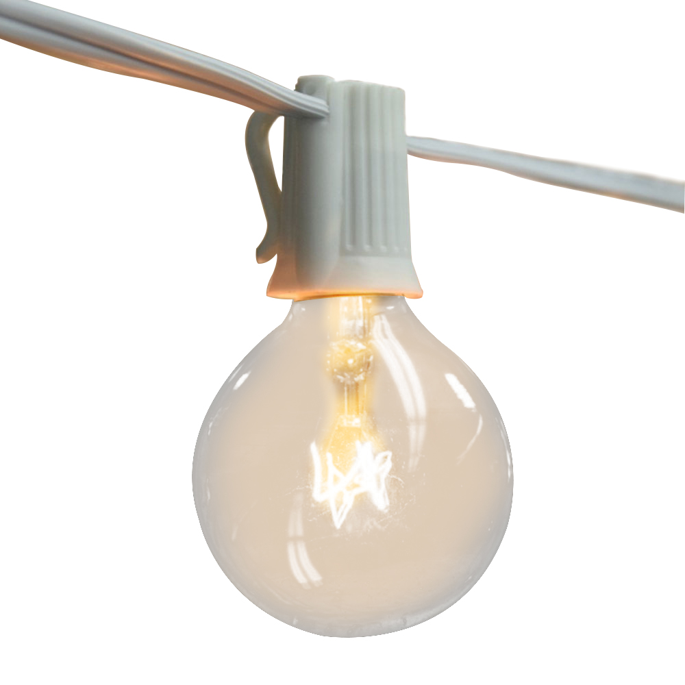 Vintage G40 Clear Bulb String  - đánh giá và giá String Light Outdoor