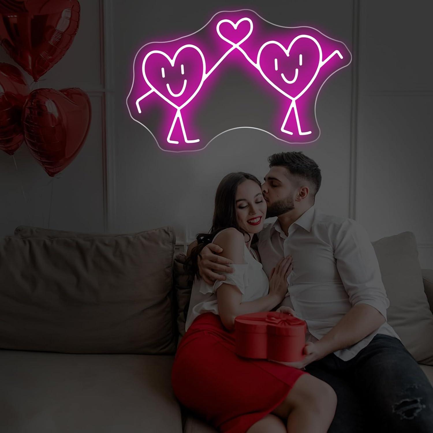 Love Neon Sign USB Dimmable LE - đánh giá và giá Lighting Decor Wedding