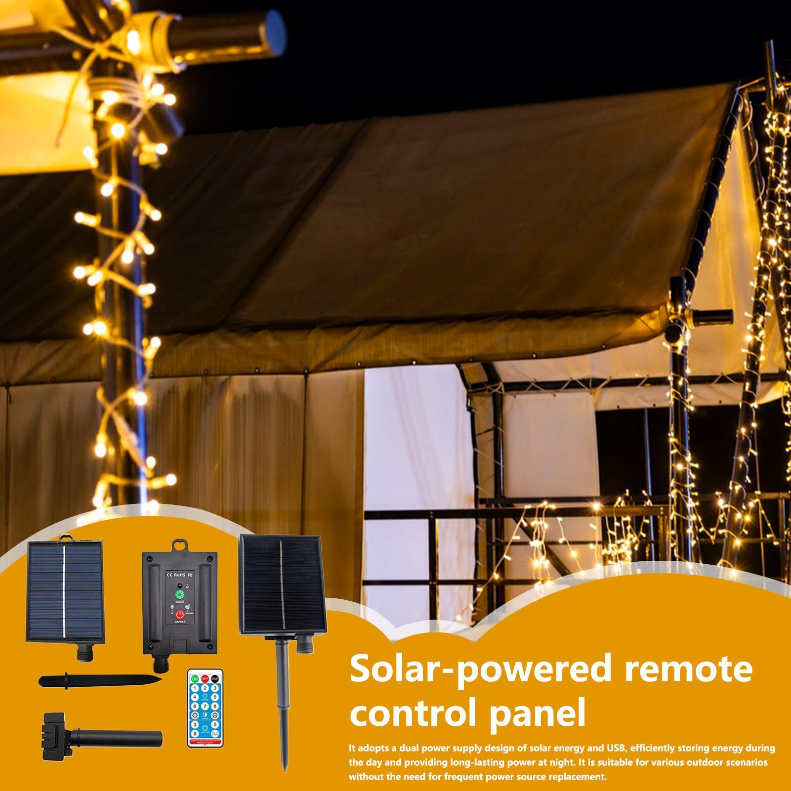Portable Solar Panel 31V Water - đánh giá và giá String Light Outdoor