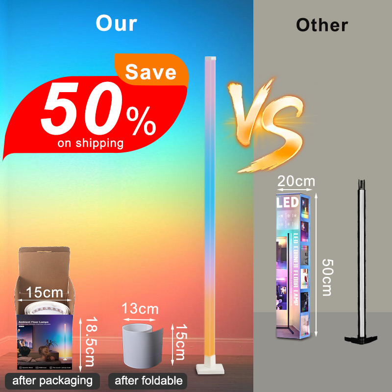RGB Dimmable Smart Standing LE - đánh giá và giá Decor Lighting Floor Lamps