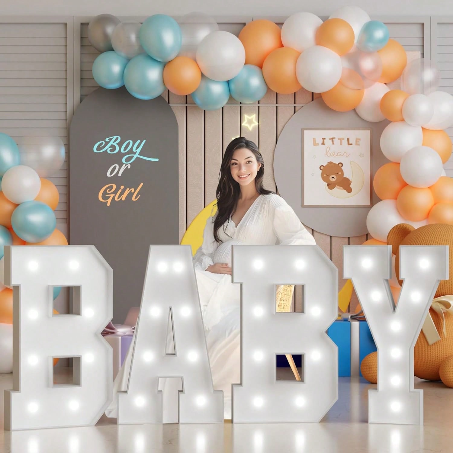 1Pc 91.5cm/36inch Light Up Dig - đánh giá và giá Light Up Letters Marquee
