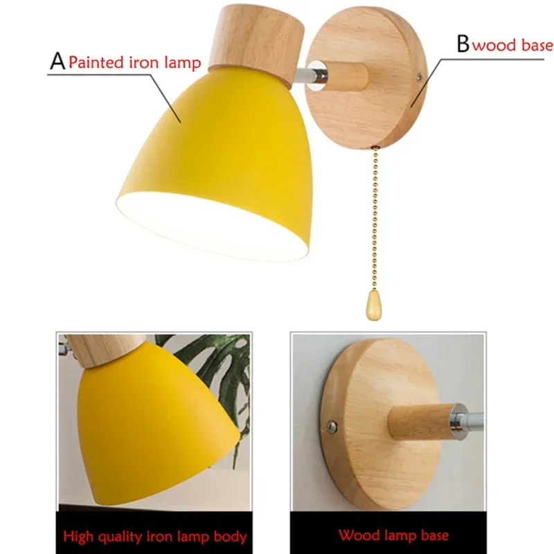 Sconce for Bedroom Nordic Wall - đánh giá và giá Foyer Lighting Wall Decor