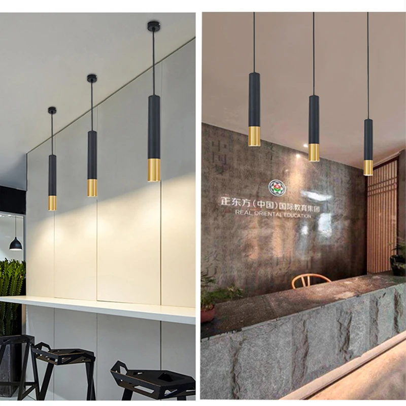 Modern LED Long Tube Pendant L - đánh giá và giá Lighting Decor Company