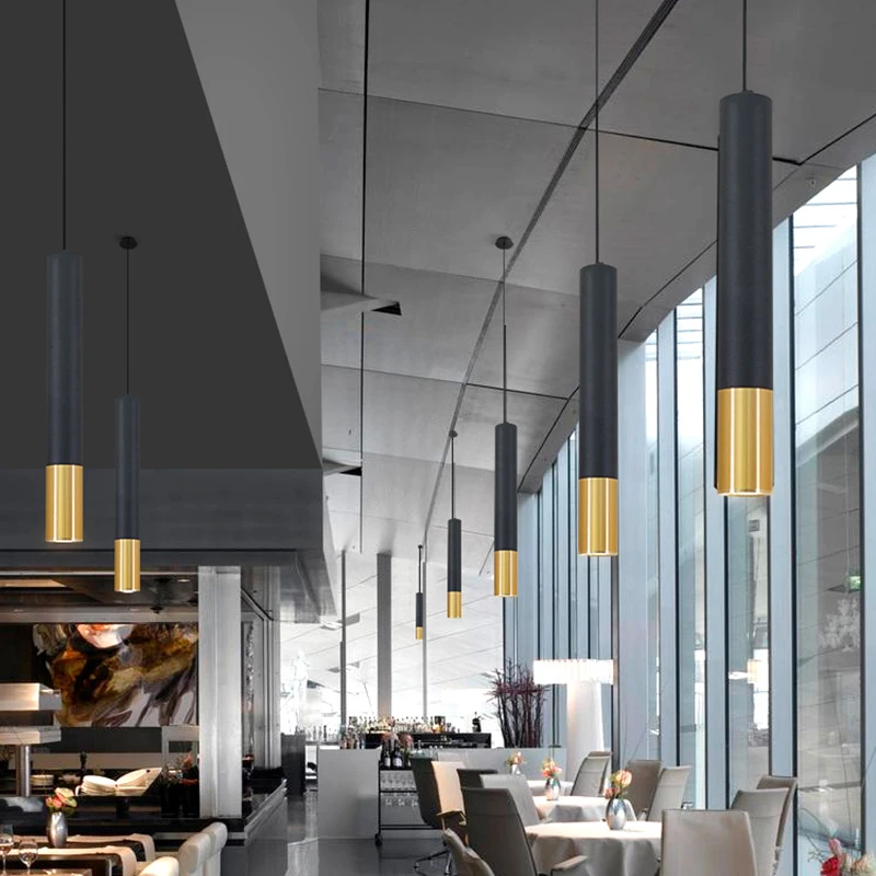 Modern LED Long Tube Pendant L - đánh giá và giá Lighting Decor Company