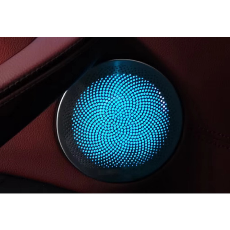 New Car Tweeter  Speaker Cover - đánh giá và giá Lighting Interior Decor