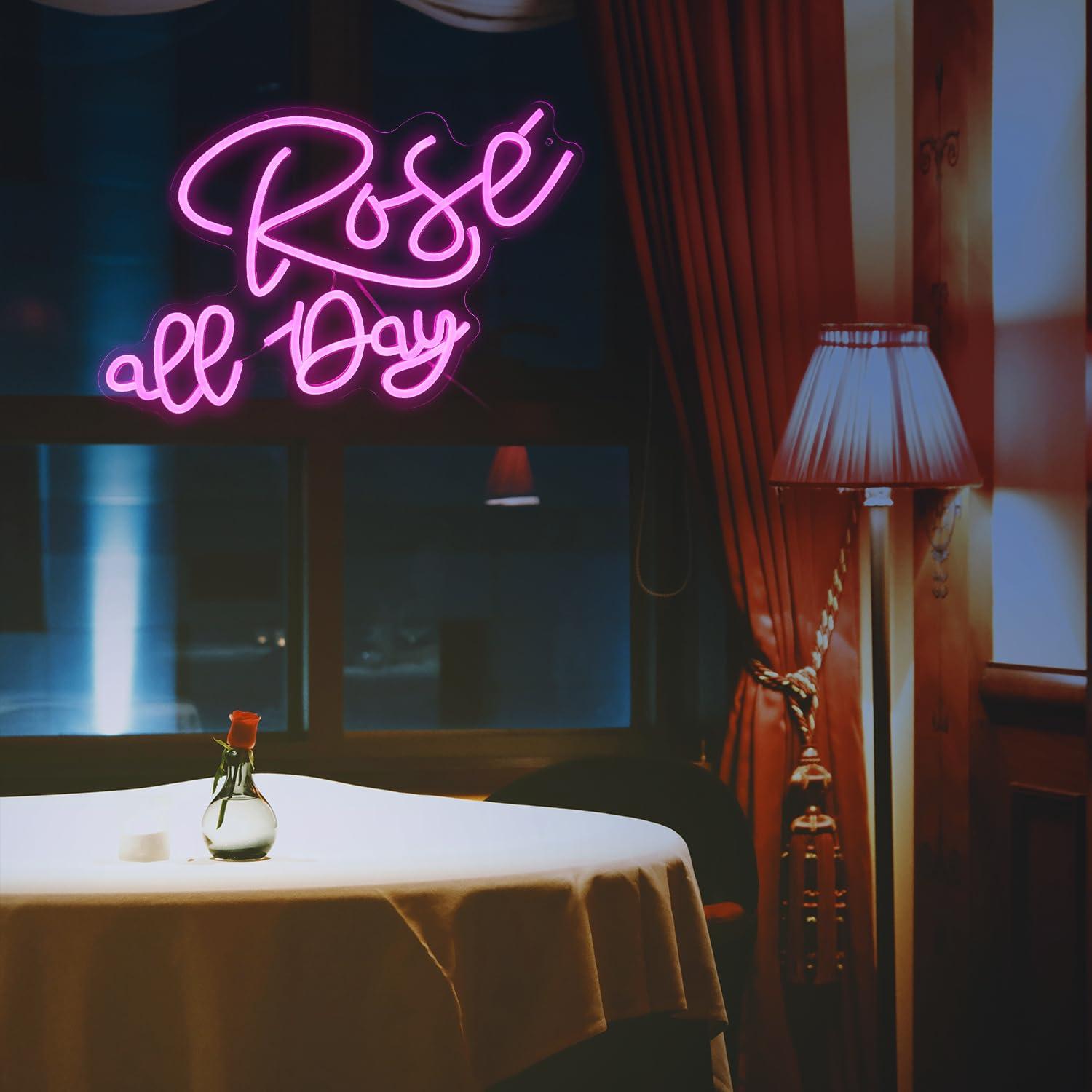 Rose All Day Neon Sign Dimmabl - đánh giá và giá Lighting Decor Wedding