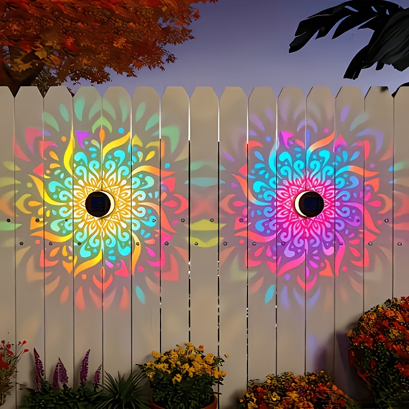 Solar LED Wall Light Mandala P - đánh giá và giá String Light Outdoor