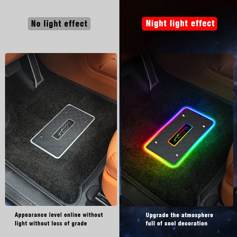 Universal Car LED Floor Mat Am - đánh giá và giá Decor Lighting Floor Lamps