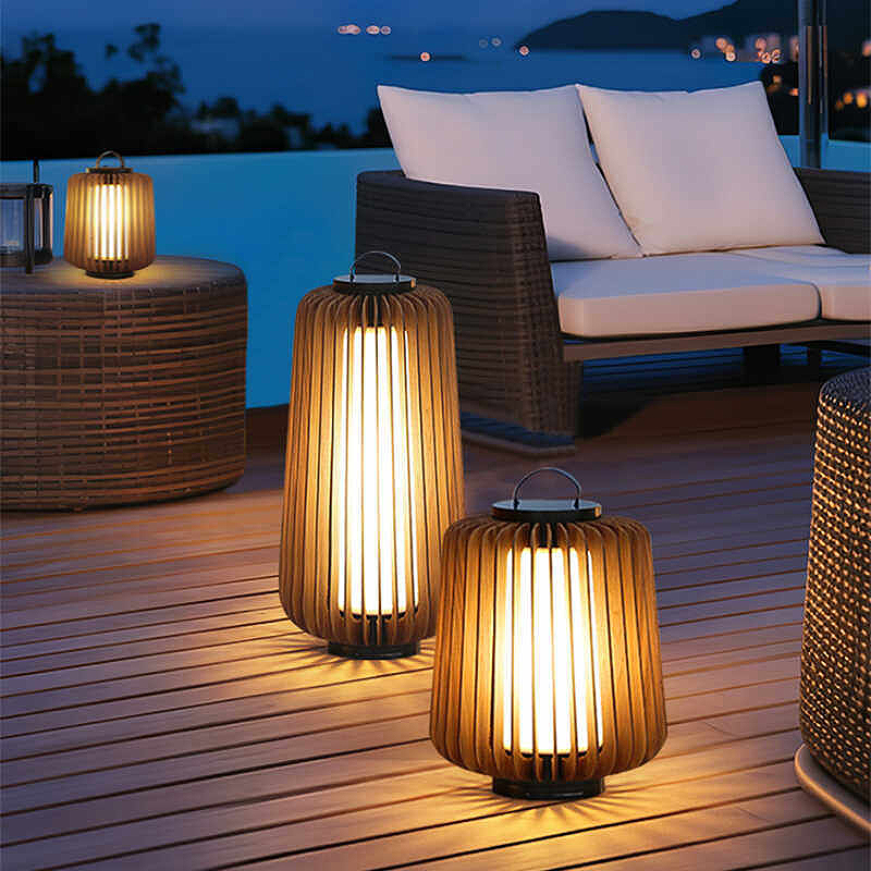 Luminous floor lamp courtyard  - đánh giá và giá Decor Lighting Floor Lamps