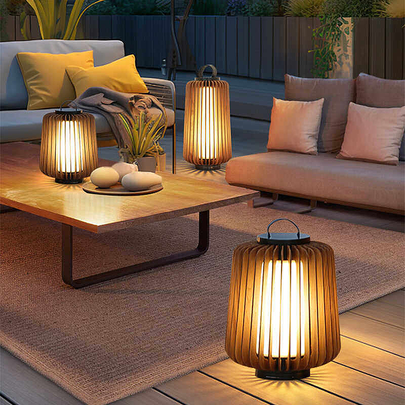 Luminous floor lamp courtyard  - đánh giá và giá Decor Lighting Floor Lamps