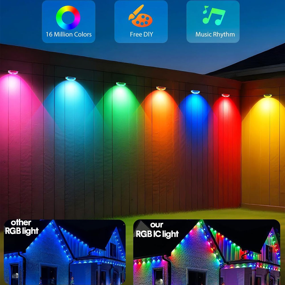 Permanent Outdoor Eaves Lights - đánh giá và giá String Light Outdoor