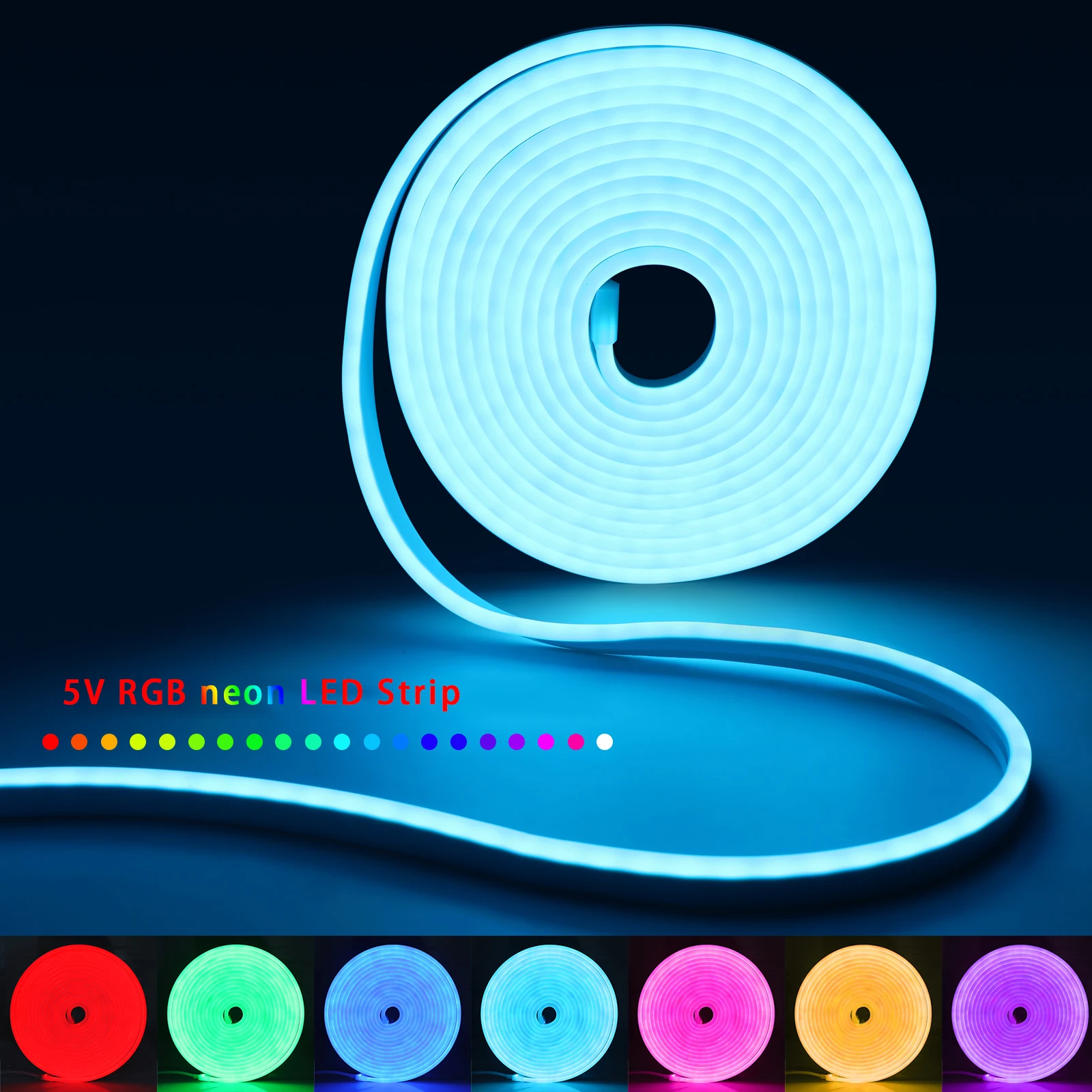 1-5m RGB LED Neon Strip Light  - đánh giá và giá Lighting Decor For Diwali
